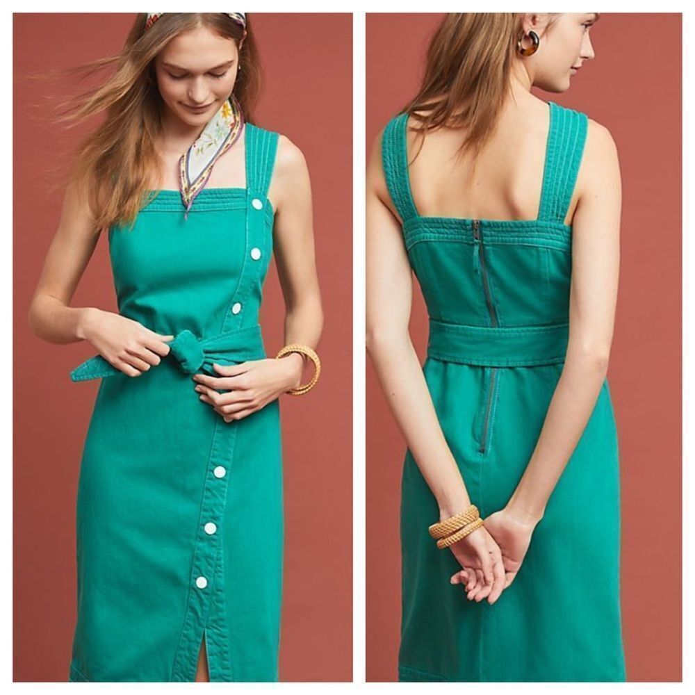 ANTHROPOLOGIE Button Down Dress